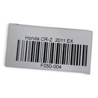 2011-2012 Honda CR-Z CRZ Side View Mirror Right/Passenger Black, 76200-SZT-306ZD, F050, OEM, 2011, 2012