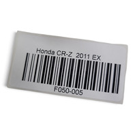 2011-2015 Honda CR-Z CRZ Steering Column Higher/Lower Cover Trim Garnish 77360-TF0-G02ZA, F050, OEM, 2011, 2012, 2013, 2014, 2015