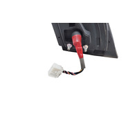 2011-2012 Honda CR-Z CRZ Side View Mirror Left/Driver Black, 76250-SZT-306ZD, F050, OEM, 2011, 2012