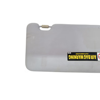 2011 Honda CR-Z CRZ Sun Shade Visor Left/Right Set Light Gray/Grey 83230-SZT-A11ZA, F050, OEM