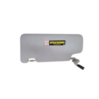2011 Honda CR-Z CRZ Sun Shade Visor Left/Right Set Light Gray/Grey 83230-SZT-A11ZA, F050, OEM