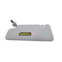 2011 Honda CR-Z CRZ Sun Shade Visor Left/Right Set Light Gray/Grey 83230-SZT-A11ZA, F050, OEM
