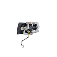 2011-2015 Honda CR-Z CRZ Exterior Door Handle Front Right/Passenger Black, 72141-SZT-G01ZE, F050, OEM, 2011, 2012, 2013, 2014, 2015