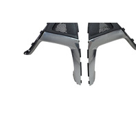 2011-2016 Honda CR-Z CRZ Center Console Cover Trim Panel Left/Right Set(3), 77272-SZT-G01ZA, F050, OEM, 2011, 2012, 2013, 2014, 2015, 2016