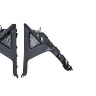 2011-2016 Honda CR-Z CRZ Center Console Cover Trim Panel Left/Right Set(3), 77272-SZT-G01ZA, F050, OEM, 2011, 2012, 2013, 2014, 2015, 2016