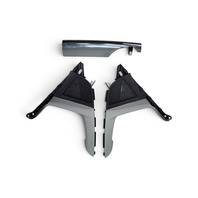 2011-2016 Honda CR-Z CRZ Center Console Cover Trim Panel Left/Right Set(3), 77272-SZT-G01ZA, F050, OEM, 2011, 2012, 2013, 2014, 2015, 2016