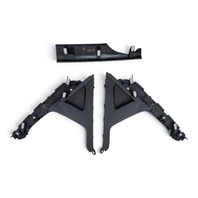 2011-2016 Honda CR-Z CRZ Center Console Cover Trim Panel Left/Right Set(3), 77272-SZT-G01ZA, F050, OEM, 2011, 2012, 2013, 2014, 2015, 2016
