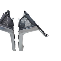 2011-2016 Honda CR-Z CRZ Center Console Cover Trim Panel Left/Right Set(3), 77272-SZT-G01ZA, F050, OEM, 2011, 2012, 2013, 2014, 2015, 2016