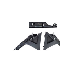 2011-2016 Honda CR-Z CRZ Center Console Cover Trim Panel Left/Right Set(3), 77272-SZT-G01ZA, F050, OEM, 2011, 2012, 2013, 2014, 2015, 2016