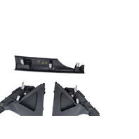 2011-2016 Honda CR-Z CRZ Center Console Cover Trim Panel Left/Right Set(3), 77272-SZT-G01ZA, F050, OEM, 2011, 2012, 2013, 2014, 2015, 2016