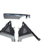 2011-2016 Honda CR-Z CRZ Center Console Cover Trim Panel Left/Right Set(3), 77272-SZT-G01ZA, F050, OEM, 2011, 2012, 2013, 2014, 2015, 2016