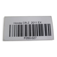 2011-2016 Honda CR-Z CRZ Door Radio Speaker Front Right/Left Set, 39120-TF0-901, F050, OEM, 2011, 2012, 2013, 2014, 2015, 2016