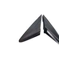 2011-2016 Honda CR-Z CRZ Front Right/Left Door Pillar Corner Garnish Mirror Molding Set, 75495-SZT-G01, F050, OEM, 2011, 2012, 2013, 2014, 2015, 2016