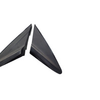 2011-2016 Honda CR-Z CRZ Front Right/Left Door Pillar Corner Garnish Mirror Molding Set, 75495-SZT-G01, F050, OEM, 2011, 2012, 2013, 2014, 2015, 2016