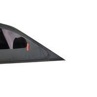 2011-2016 Honda CR-Z CRZ Quarter Glass Window Left/Driver, 73561-SZT-A01, F050, OEM, 2011, 2012, 2013, 2014, 2015, 2016