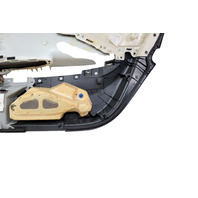2011-2012 Honda CR-Z CRZ Front Door Panel Lining Left/Passenger Black/Gray, 83550-SZT-A12ZA, F050, OEM, 2011, 2012