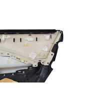 2011-2012 Honda CR-Z CRZ Front Door Panel Lining Left/Passenger Black/Gray, 83550-SZT-A12ZA, F050, OEM, 2011, 2012
