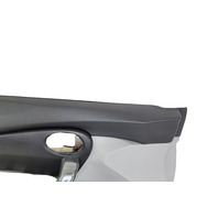 2011-2012 Honda CR-Z CRZ Front Door Panel Lining Left/Passenger Black/Gray, 83550-SZT-A12ZA, F050, OEM, 2011, 2012