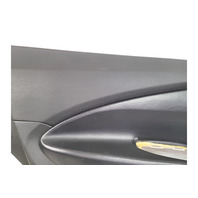2011-2012 Honda CR-Z CRZ Front Door Panel Lining Left/Passenger Black/Gray, 83550-SZT-A12ZA, F050, OEM, 2011, 2012