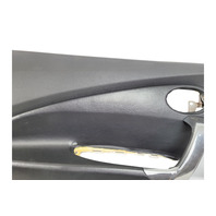 2011-2012 Honda CR-Z CRZ Front Door Panel Lining Left/Passenger Black/Gray, 83550-SZT-A12ZA, F050, OEM, 2011, 2012