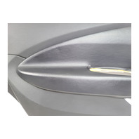 2011-2012 Honda CR-Z CRZ Front Door Panel Lining Left/Passenger Black/Gray, 83550-SZT-A12ZA, F050, OEM, 2011, 2012