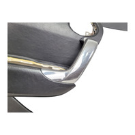 2011-2012 Honda CR-Z CRZ Front Door Panel Lining Left/Passenger Black/Gray, 83550-SZT-A12ZA, F050, OEM, 2011, 2012