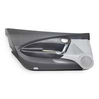 2011-2012 Honda CR-Z CRZ Front Door Panel Lining Left/Passenger Black/Gray, 83550-SZT-A12ZA, F050, OEM, 2011, 2012