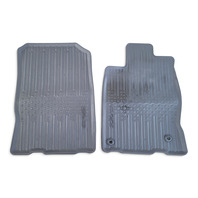 2011-2016 Honda CR-Z CRZ All Season Weather Floor Mats 2 Piece Set Black 08P13-SZT-110, F050, OEM, 2011, 2012, 2013, 2014, 2015, 2016