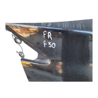 2011-2016 Honda CR-Z CRZ Fender Panel, Front Right/Passenger Silver Black, 60210-SZT-G90ZZ, F050, OEM, 2011, 2012, 2013, 2014, 2015, 2016