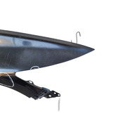 2011-2016 Honda CR-Z CRZ Fender Panel, Front Right/Passenger Silver Black, 60210-SZT-G90ZZ, F050, OEM, 2011, 2012, 2013, 2014, 2015, 2016