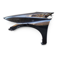 2011-2016 Honda CR-Z CRZ Fender Front Left/Driver Side Black, 60260-SZT-G90ZZ, F050, OEM, 2011, 2012, 2013, 2014, 2015, 2016