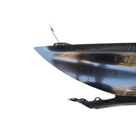 2011-2016 Honda CR-Z CRZ Fender Front Left/Driver Side Black, 60260-SZT-G90ZZ, F050, OEM, 2011, 2012, 2013, 2014, 2015, 2016