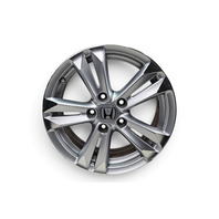 2011-2012 Honda CR-Z CRZ Alloy Wheel 10 Spoke 16x6, #2, 42700-SZT-A91, F050, OEM, 2011, 2012