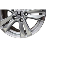 2011-2012 Honda CR-Z CRZ Alloy Wheel 10 Spoke 16x6, #4, 42700-SZT-A91, F050, OEM, 2011, 2012