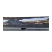 2011-2015 Honda CR-Z CRZ Rocker Panel Molding Left/Driver Black, 71850-SZT-G01ZE, F050, OEM, 2011, 2012, 2013, 2014, 2015