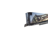 2011-2015 Honda CR-Z CRZ Rocker Panel Molding Left/Driver Black, 71850-SZT-G01ZE, F050, OEM, 2011, 2012, 2013, 2014, 2015