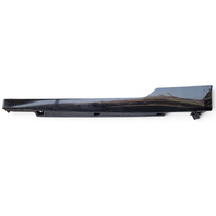 2011-2015 Honda CR-Z CRZ Rocker Panel Molding Left/Driver Black, 71850-SZT-G01ZE, F050, OEM, 2011, 2012, 2013, 2014, 2015