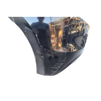 2011-2012 Honda CR-Z CRZ Rear Bumper Cover Assembly Black, 04715-SZT-A90ZZ, F050, OEM, 2011, 2012