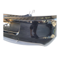 2011-2012 Honda CR-Z CRZ Rear Bumper Cover Assembly Black, 04715-SZT-A90ZZ, F050, OEM, 2011, 2012