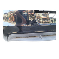 2011-2012 Honda CR-Z CRZ Rear Bumper Cover Assembly Black, 04715-SZT-A90ZZ, F050, OEM, 2011, 2012