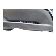 2011-2012 Honda CR-Z CRZ Rear Bumper Cover Assembly Black, 04715-SZT-A90ZZ, F050, OEM, 2011, 2012