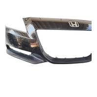 2011-2012 Honda CR-Z CRZ Front Bumper Cover Assembly Black, 04711-SZT-A90ZZ, F050, OEM, 2011, 2012
