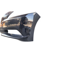 2011-2012 Honda CR-Z CRZ Front Bumper Cover Assembly Black, 04711-SZT-A90ZZ, F050, OEM, 2011, 2012