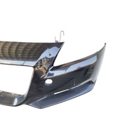 2011-2012 Honda CR-Z CRZ Front Bumper Cover Assembly Black, 04711-SZT-A90ZZ, F050, OEM, 2011, 2012