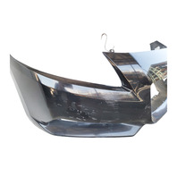 2011-2012 Honda CR-Z CRZ Front Bumper Cover Assembly Black, 04711-SZT-A90ZZ, F050, OEM, 2011, 2012