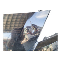 2011-2012 Honda CR-Z CRZ Front Bumper Cover Assembly Black, 04711-SZT-A90ZZ, F050, OEM, 2011, 2012