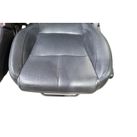 2011 Honda CR-Z EX Front Seat RARE Leather Pair Black, 81526-SZT-A01, 81126-SZT-A01, F050, OEM, 2011