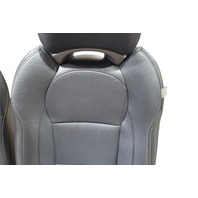 2011 Honda CR-Z EX Front Seat RARE Leather Pair Black, 81526-SZT-A01, 81126-SZT-A01, F050, OEM, 2011
