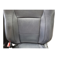 2011 Honda CR-Z EX Front Seat RARE Leather Pair Black, 81526-SZT-A01, 81126-SZT-A01, F050, OEM, 2011
