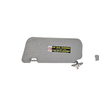 2011-2014 Lexus CT200h Sun Visor Shield Left/Right Set Grey 74320-76020-B0, F051, OEM, 2011, 2012, 2013, 2014